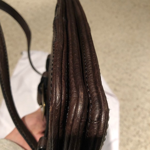 Authentic Gold Pfeil Germany Leather Mini Bag - Picture 9 of 11